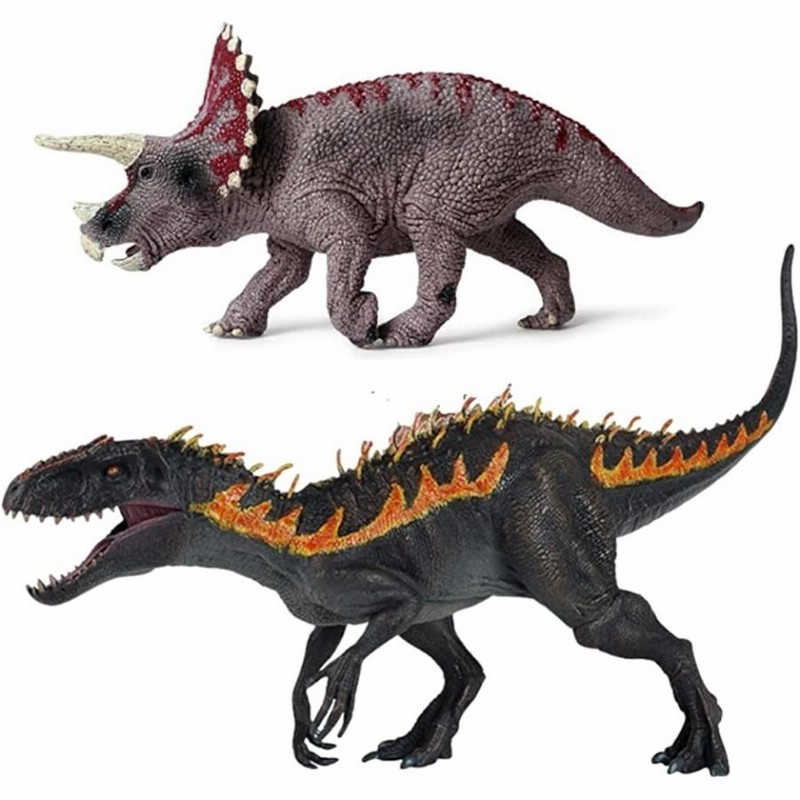 恐竜 おもちゃ 古代恐竜 フィギュア セット インドミナスレックス トリケラトプス 6 黒ミナス Kトリケラトプス 通販 Lineポイント最大0 5 Get Lineショッピング