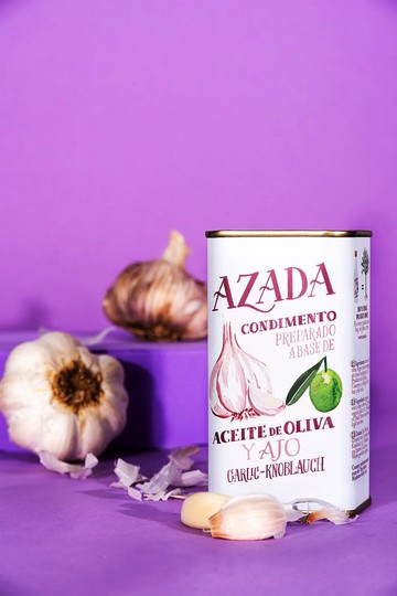 AZADA 亞查達 天然蒜香風味 特級初榨橄欖油