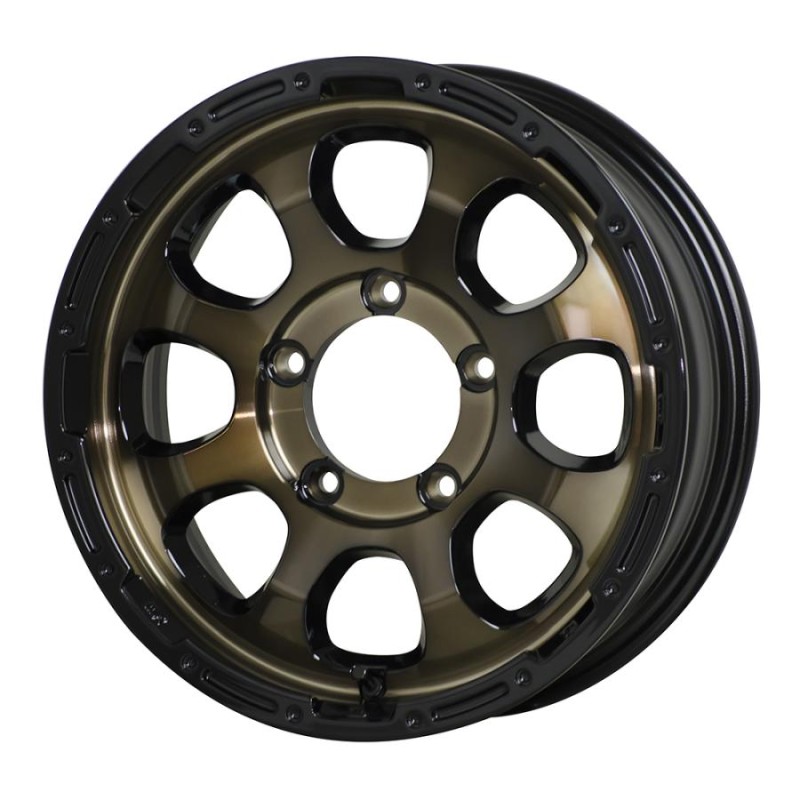 215/70R16 サマータイヤホイールセット ジムニー JB64 JB23 etc (DUNLOP GRANDTREK AT5 u0026 MADCROSS  GRACE 5穴 139.7) | LINEショッピング