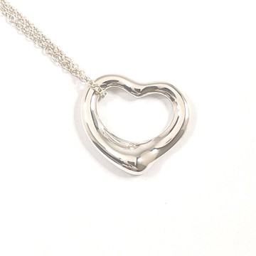 【日本直運．二手美品】蒂芙尼 TIFFANY&Co. 項鍊 經典心形 艾爾莎‧佩瑞蒂 銀 925