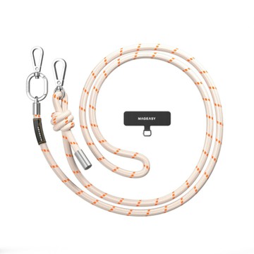 MAGEASY 8.3mm Strap 醒目杏 手機 掛繩/掛繩片組 H7861 (4895241119514)