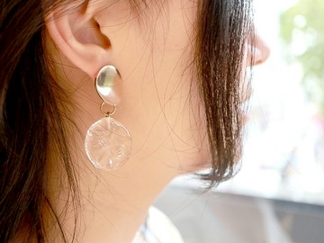 PATTI earrings- 燈工 手工燒製玻璃 耳環