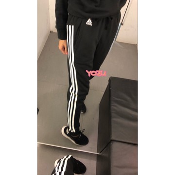 ⭐️YOZU ⭐️現貨 愛迪達 adidas 女款 三線褲 縮口褲 三條線 s97117 棉褲