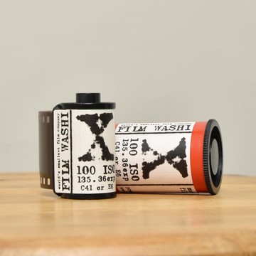 【Film Washi】 X 100度 36張 彩色正片菲林 | 可負沖可正沖