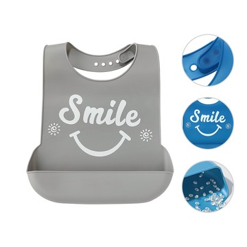 加大防水圍兜 防水防油易清矽膠圍兜 成人飯兜 老人圍兜 成人老人照護用品-雪倫小舖