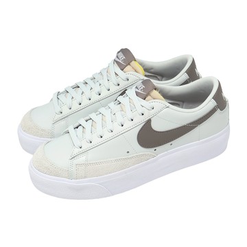 [ACS] Nike 休閒鞋 W Blazer Low Platform 女鞋 灰 厚底 增高 復古 DJ0292-004
