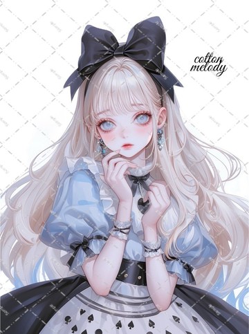 original sticker no.2382 人物貼紙 原創貼紙 原創人物貼紙 裝飾貼紙 cotton melody