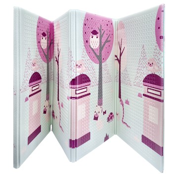 巧巧 摺疊收納爬行墊  L(200 x 150cm)  多色  1入