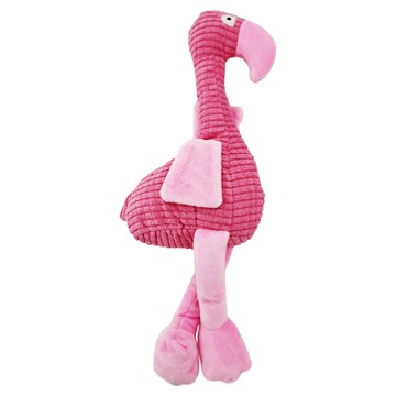 all for paws 狩獵系列寵物玩具 躲毛毛火烈鳥 Amy Carol 動物樂園系列 短絨毛PP棉  1個  42 x 14 x 11.5cm