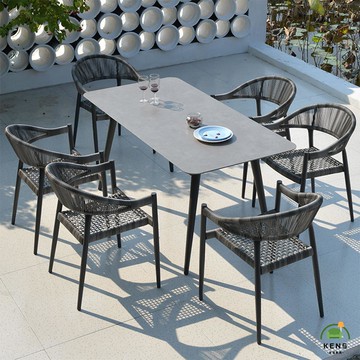 免運/附發票 戶外桌椅 戶外陽臺藤椅酒店室外庭院花園陽光房露臺北歐休閑桌椅咖啡戶外椅工廠現貨直銷 售後保障 店長新品推薦 5k12