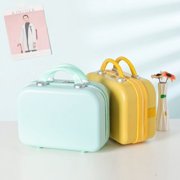 韓版INS14寸手提箱可愛化妝包小行李箱女小型輕便小號迷你收納箱