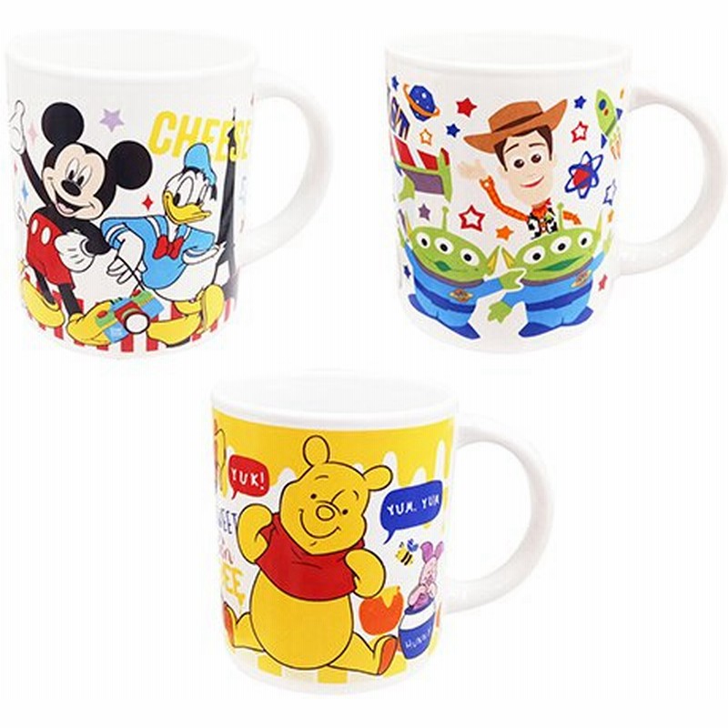 ラッピング無料 ディズニー Disney マグカップ コップ ぷーさん ミッキー ミニートイストーリー Winnie The Pooh Toy Story Mag Cup 雑貨 あすつく 通販 Lineポイント最大0 5 Get Lineショッピング