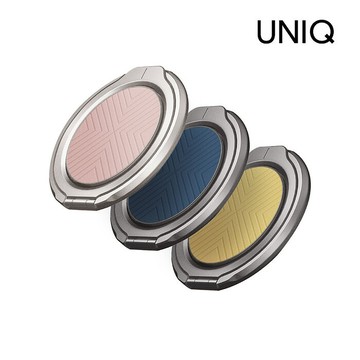 UNIQ 新加坡 GripFit 磁吸指環支架粉色