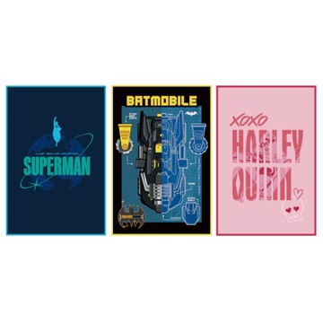 *【DC】懶人毯-SUPERMAN/蝙蝠俠/小丑女