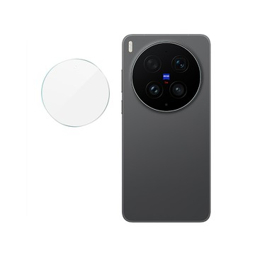 Imak vivo X300 FE / X300 Ultra 鏡頭玻璃貼(二色可選) 奈米吸附X300 FE-曜黑版
