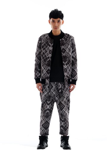 Sevenfold 2013 A/W Irregular line Jacket 不規則線條外套