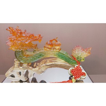 琉璃 祥龍獻瑞 升遷送禮 退休送禮 開幕送禮 新婚送禮 新居送禮