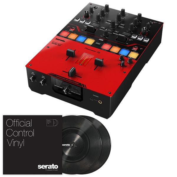 Pioneer DJミキサー DJM-S5   Serato コントロールレコードBK(2枚組み) セット 《serato DJ Pro対応》