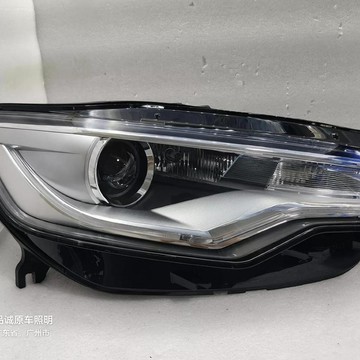 12-15款奧迪A6L C7 LED大燈原廠原裝前大燈總成頭燈