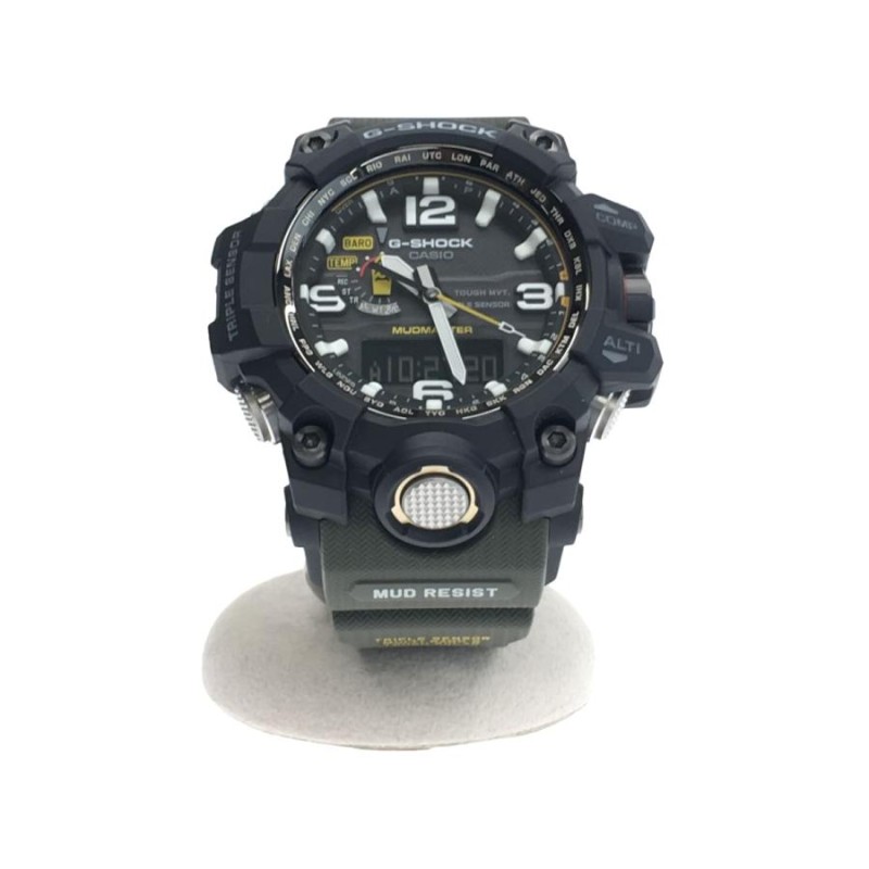 CASIO◇カシオ/ソーラー腕時計・G-SHOCK/デジアナ/BLK/GWG-1000-1A3JF