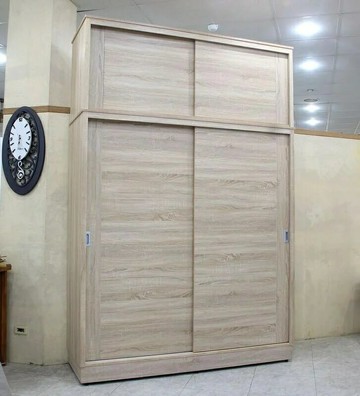 【歐風別館】福岡6*8.5尺梧桐色加高衣櫃【二】【棉被櫃~雪松色~灰橡色~基隆至台中免運費】