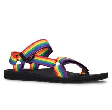 TEVA 涼鞋 ORIGINAL UNIVERSAL 彩虹黑 經典 織帶 男 TV1004006RWBC