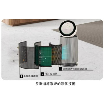 LG 360度 空氣清淨機 寵物功能增加 二代 適用30坪(雙層) AS101DBY0