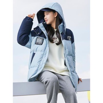 初中生羽絨服少女潮流年新款韓版加厚保暖90白鴨絨高中生羽絨衣
