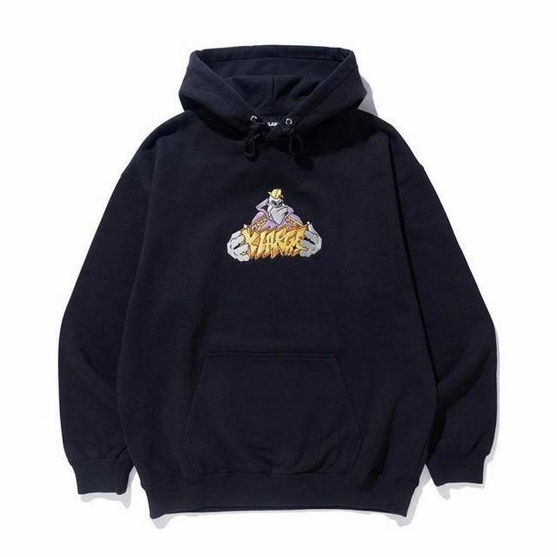 エクストララージ XLARGE LOGO CHAIN PULLOVER HOODED SWEAT ロゴ