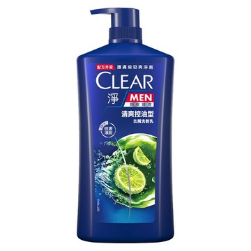 [家速配]Clear淨男士去屑洗髮乳清爽控油1200g