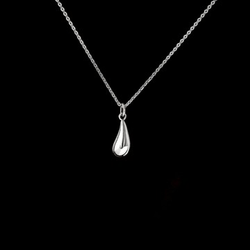 【JK銀飾】925純銀 人魚淚【項鍊】