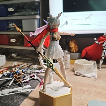 【台灣出貨】3D打印 機娘武器 高達武器 機娘配件 崩鐵丹恆騰荒 龍尊長槍sp形態 1/12適配高達機娘 假面騎士Sh