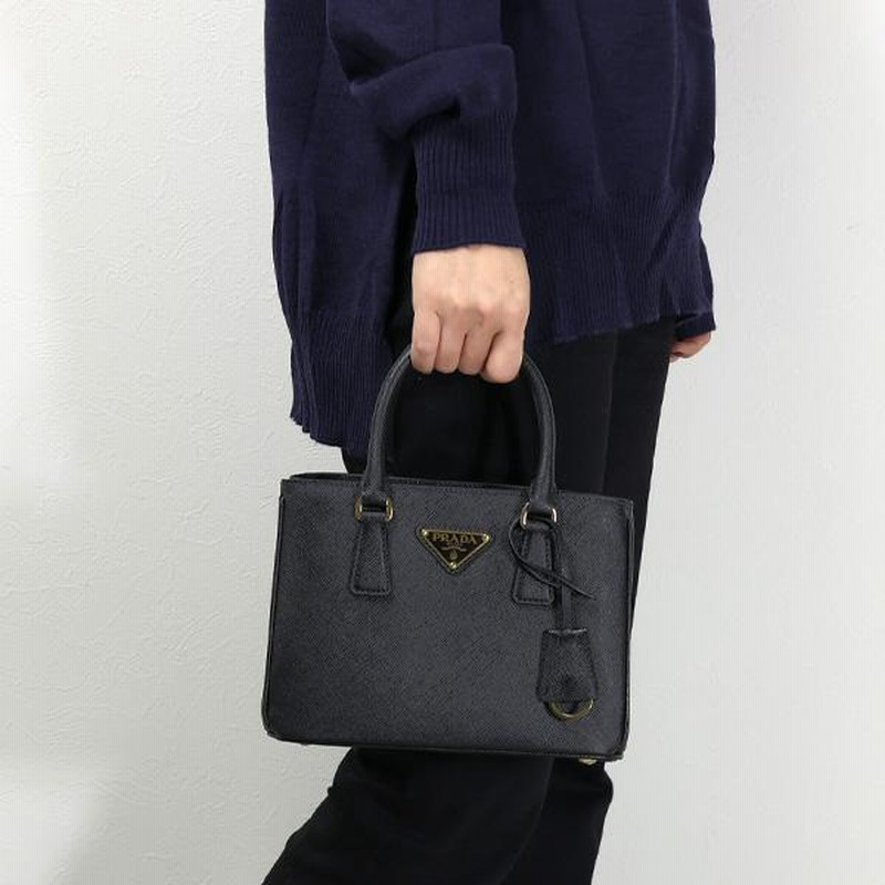 プラダ GALLERIA Saffiano Lux Shoulder Bag ガレリア ショルダー ...