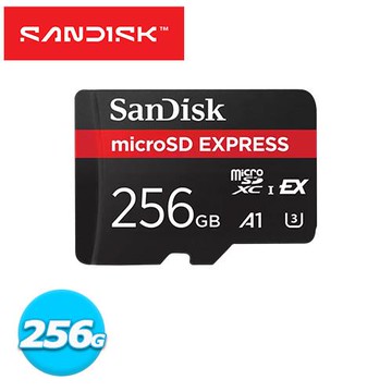SanDisk microSD Express 256GB 記憶卡