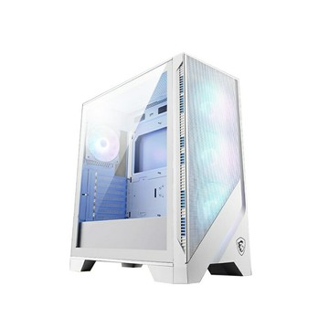 MSI 微星 MAG FORGE 320R AIRFLOW WHITE ATX 白色玻璃側透電腦機殼