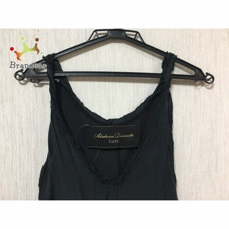 アバハウスドゥヴィネット Abahouse Devinette ワンピース レディース ダークグレー 黒 フリル スペシャル特価 通販 Lineポイント最大0 5 Get Lineショッピング