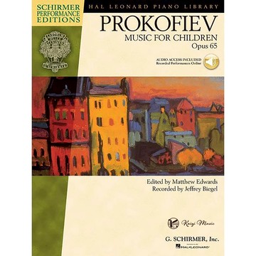 【凱翊︱Schirmer】普羅科菲夫 為兒童的音樂 Op.65 Prokofiev: Music for Childre