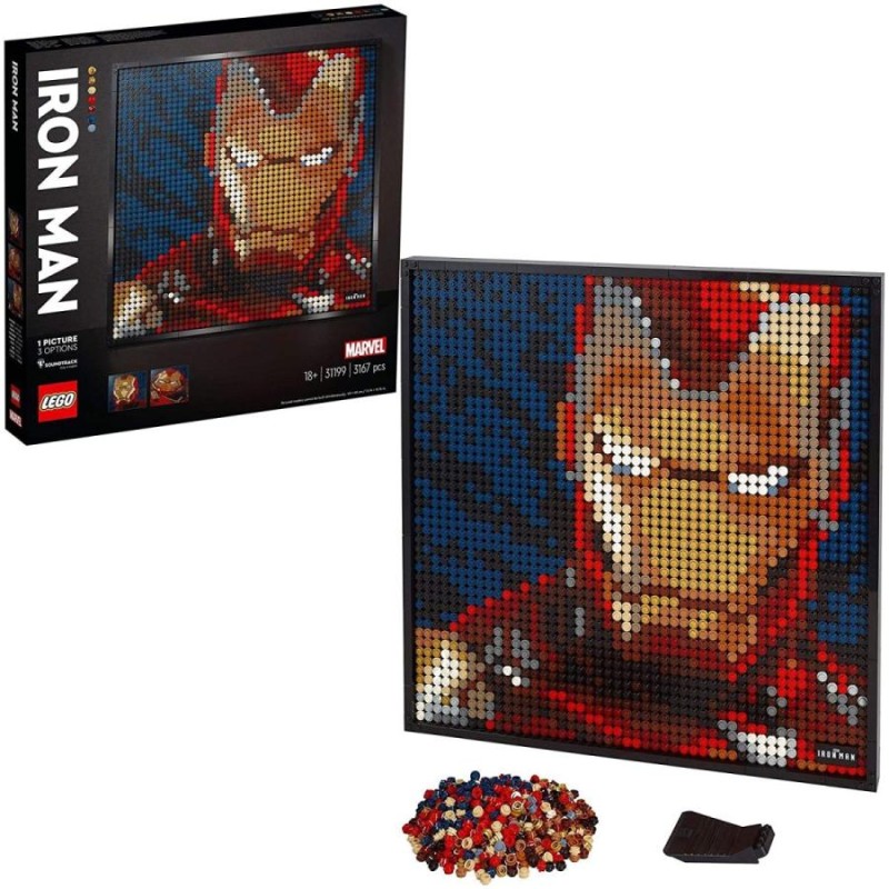 LEGO ART (レゴアート) マーベルスタジオ：アイアンマン Marvel