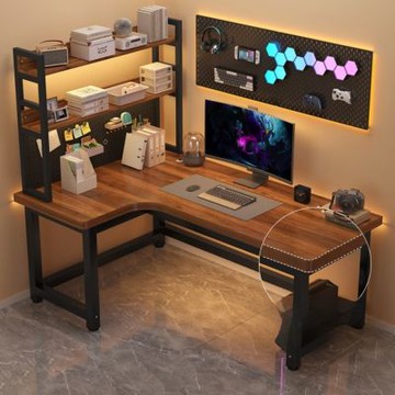 【匠俱】簡約轉角電腦桌 140x80x74cm 雙人L型電競桌 轉角辦公桌子 書桌 萬用桌 工作桌