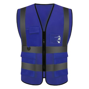 反光背心帶  螢光藍  1個  適用腰圍120cm以下