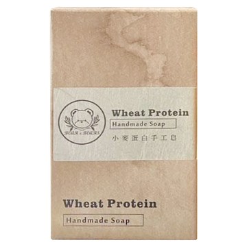 BEAR&BEARS 熊大庄 小麥蛋白手工皂 美肌皂  160g  1個