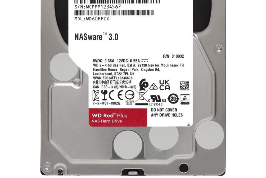 ＷＥＳＴＥＲＮ ＤＩＧＩＴＡＬ WD80EFZZ WD Red Plus SATA 6Gb/s