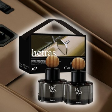 hetras 車用擴香 (77ml*2入組) 車用香氛 車內除臭 車用香水 車內清新劑 【好物底家】DS030518 !
