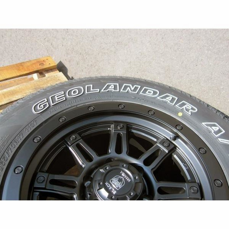 ランドクルーザー プラド サーフ FJクルーザー 265/70R17 YOKOHAMA 