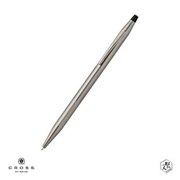 【CROSS】經典世紀 鈦灰微滾花PVD原子筆(原廠正貨)
