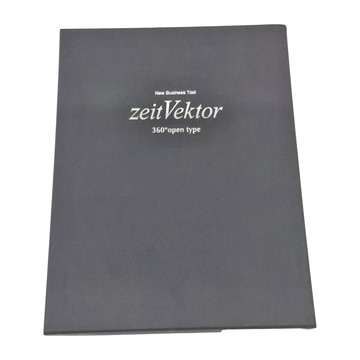 Raymay A4皮製可折活頁墊  280 x 210mm  酒紅色  1本