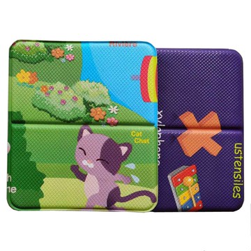 韓國防水桑拿折疊便攜戶外坐墊小熊防潮椅墊卡通椅墊洗澡溫泉墊