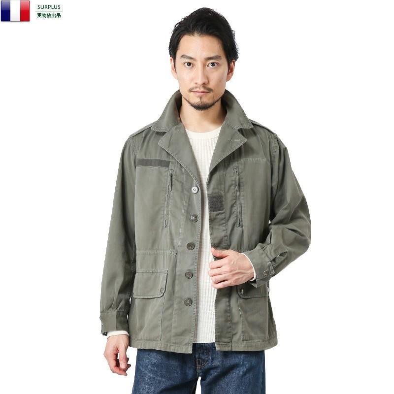 実物 USED フランス軍 F-1ジャケット メンズ アウター