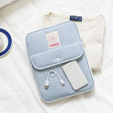 韓國新款11ipad保護套 收納包 13寸按扣插袋電腦包收納包 筆電內袋