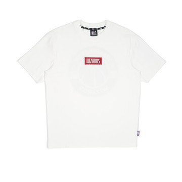 NBA 落肩 BOX刺繡 短袖上衣 巫師隊